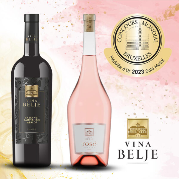 Vina Belje is the most successful Croatian winery at the Concours Mondial de Bruxelles